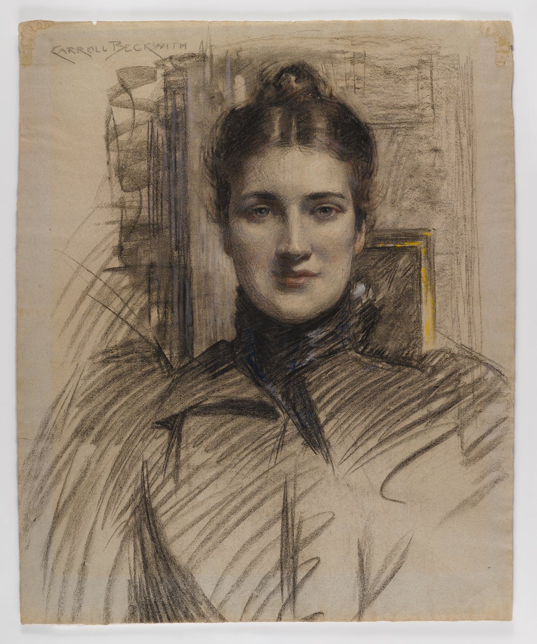 Portræt af Minnie Clark, 1890
