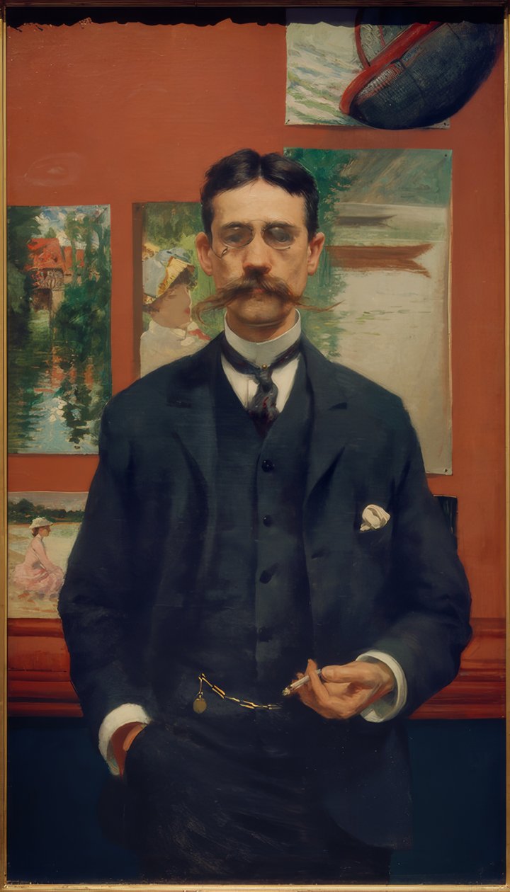 William Walton af James Carroll Beckwith
