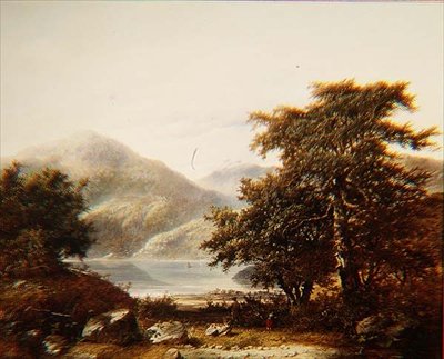 Loch Awe af James Charles Ward