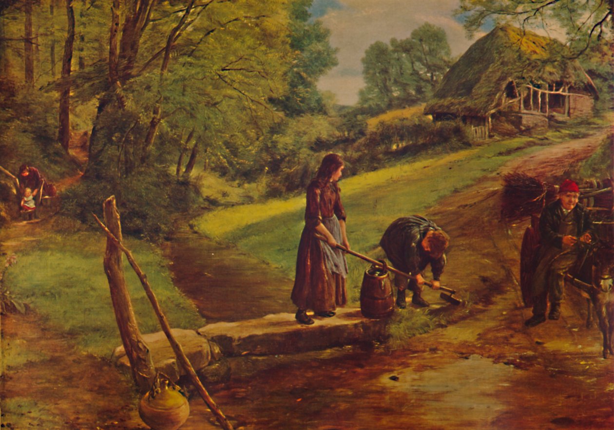 A Devonshire Stream, 1864, 1935 af James Clarke Hook