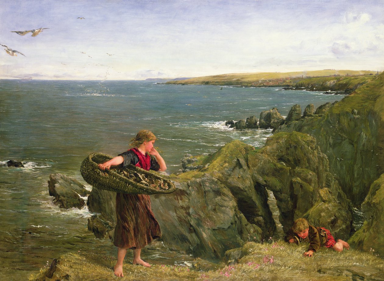 Svampesamlere, 1800-tallet af James Clarke Hook