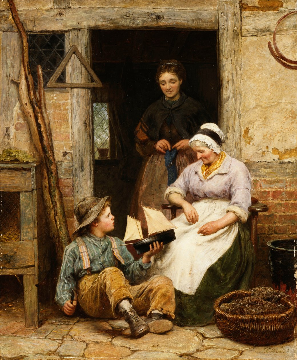 Skibsmodellen af James Clarke Waite