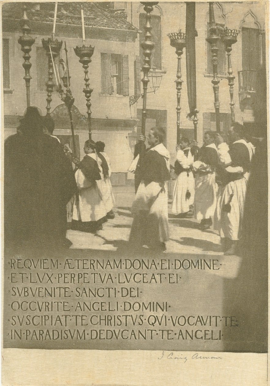 Et venetiansk requiem af James Craig Annan
