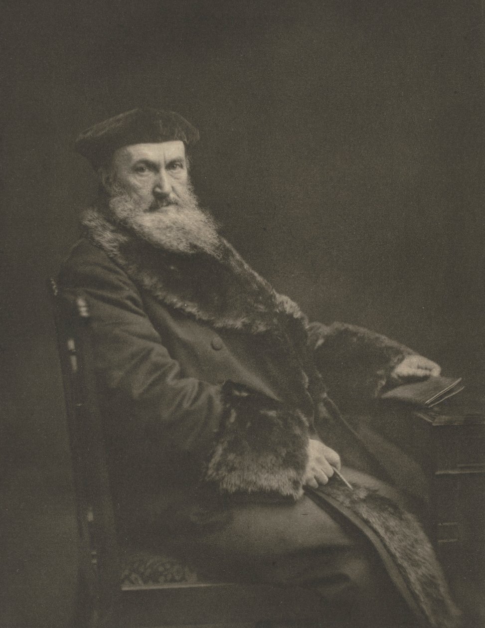Kameraarbejde: Prof. John Young fra Glasgow University, 1904. af James Craig Annan