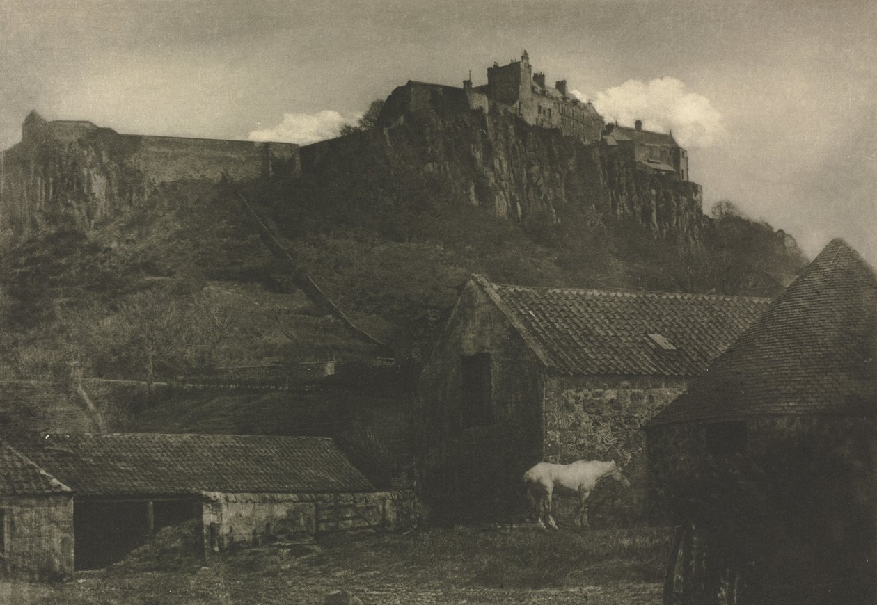 Kameraarbejde: Stirling Castle, 1907. af James Craig Annan