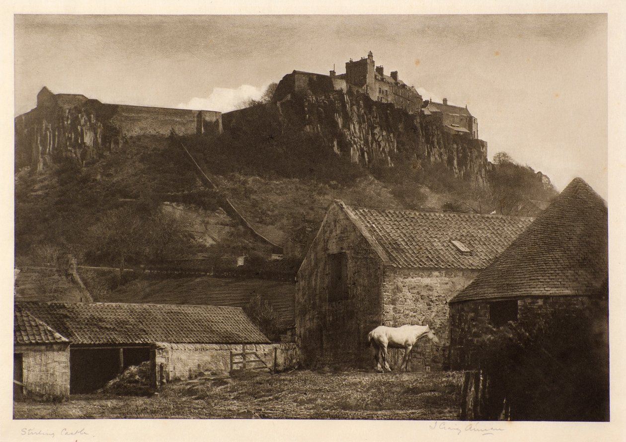 Stirling Castle af James Craig Annan