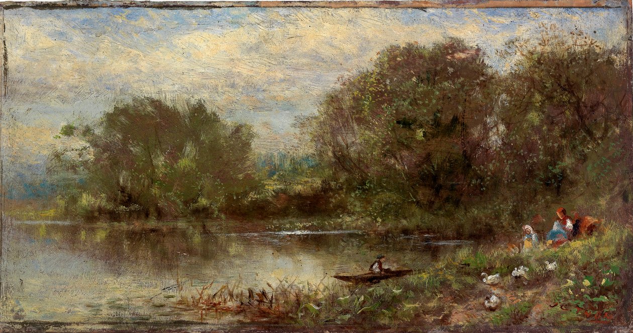 Landskab kaldet "The Acorn" af James Crawford Thom