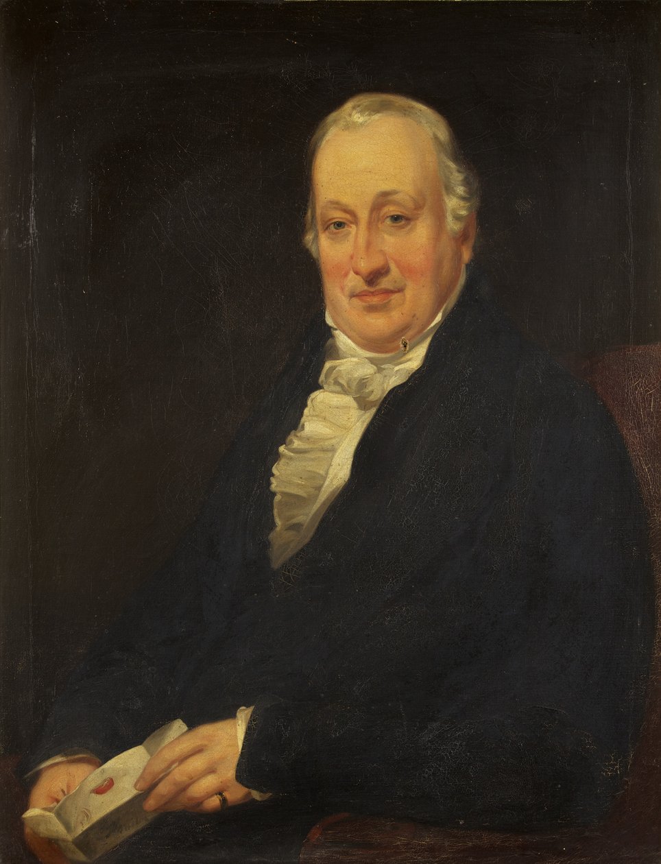 Jacob Wilcox Ricketts, Senior (olie på lærred) af James Curnock