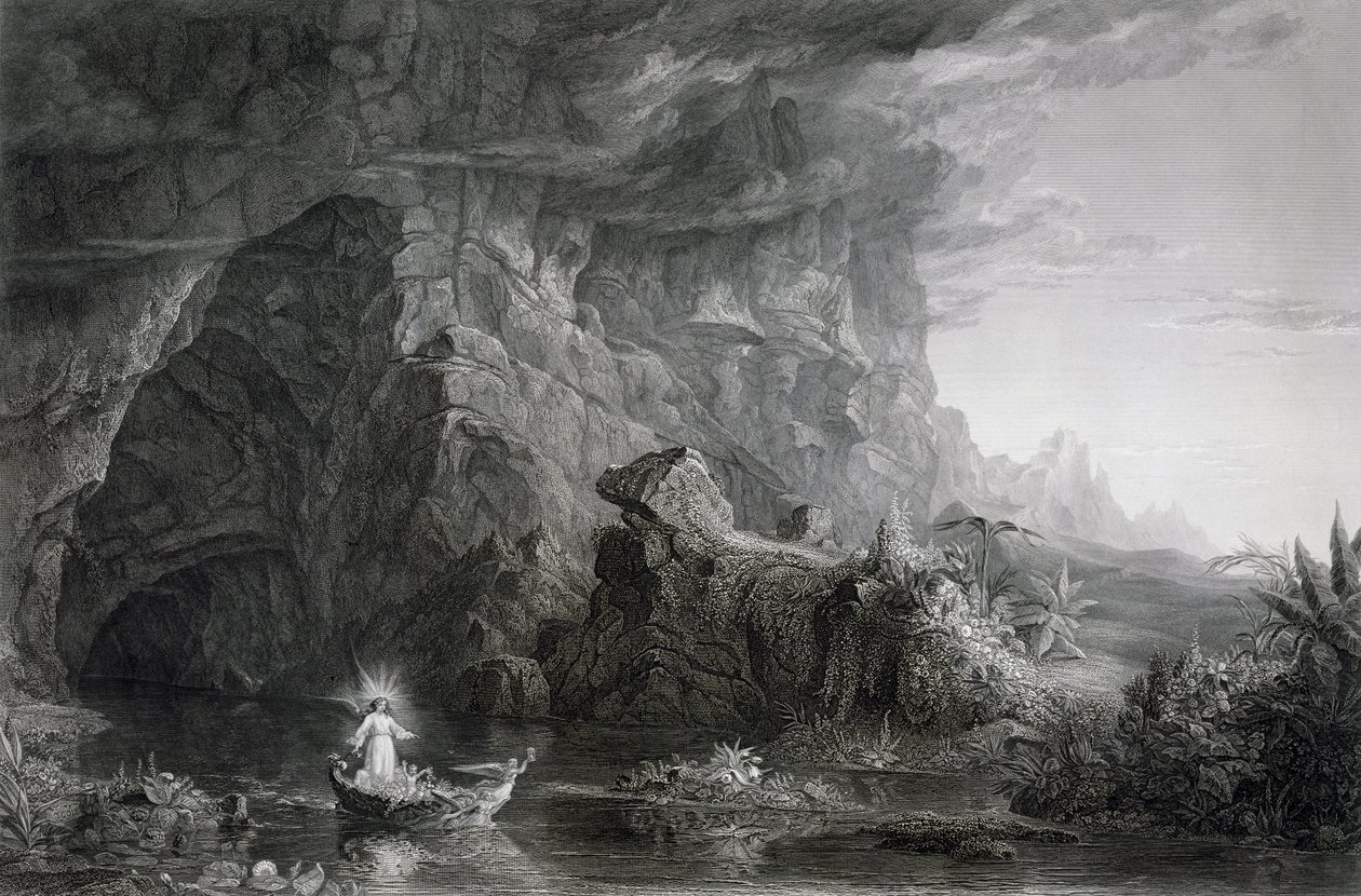 Livets rejse: Barndom, ca. 1855 af James David Smillie