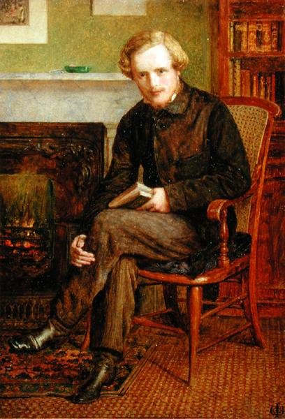 Portræt af William Watson (1838-78) 1861 (olie på lærred) af James Dawson Watson