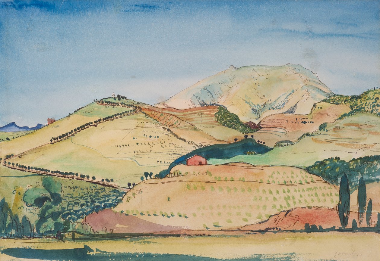 Tour Madeloc, 1910 af James Dickson Innes