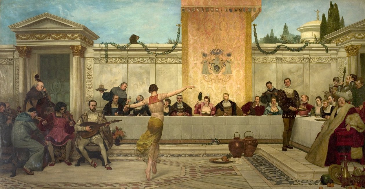 Banketten, 1882 af James Dromgole Linton