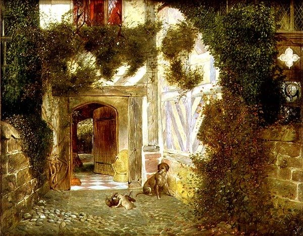 Ancient Archway ved Speke Hall, Liverpool af James Drummond