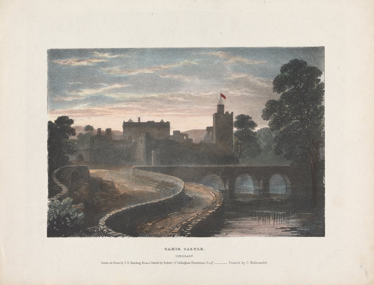 Cahir Slot af James Duffield Harding