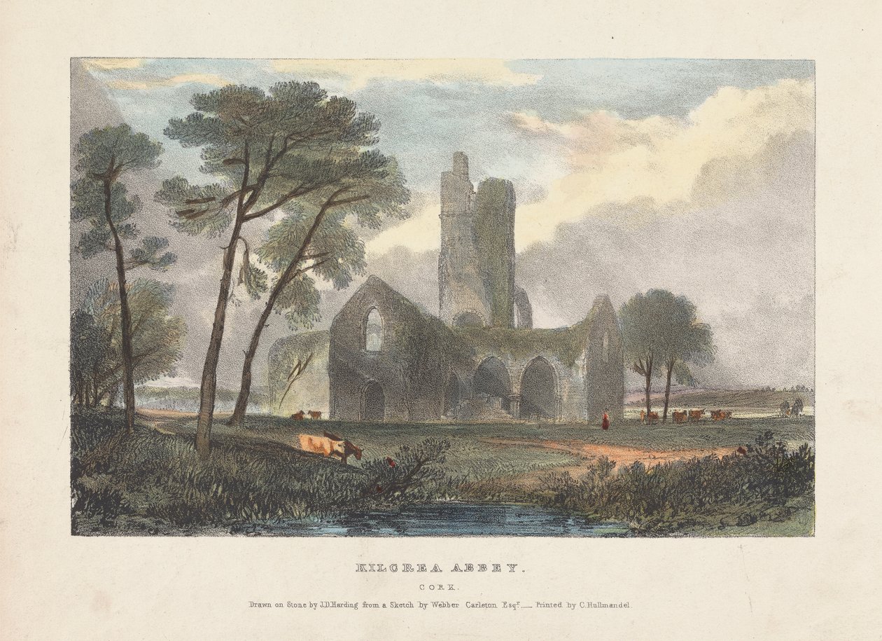 Kilcrea Abbey af James Duffield Harding