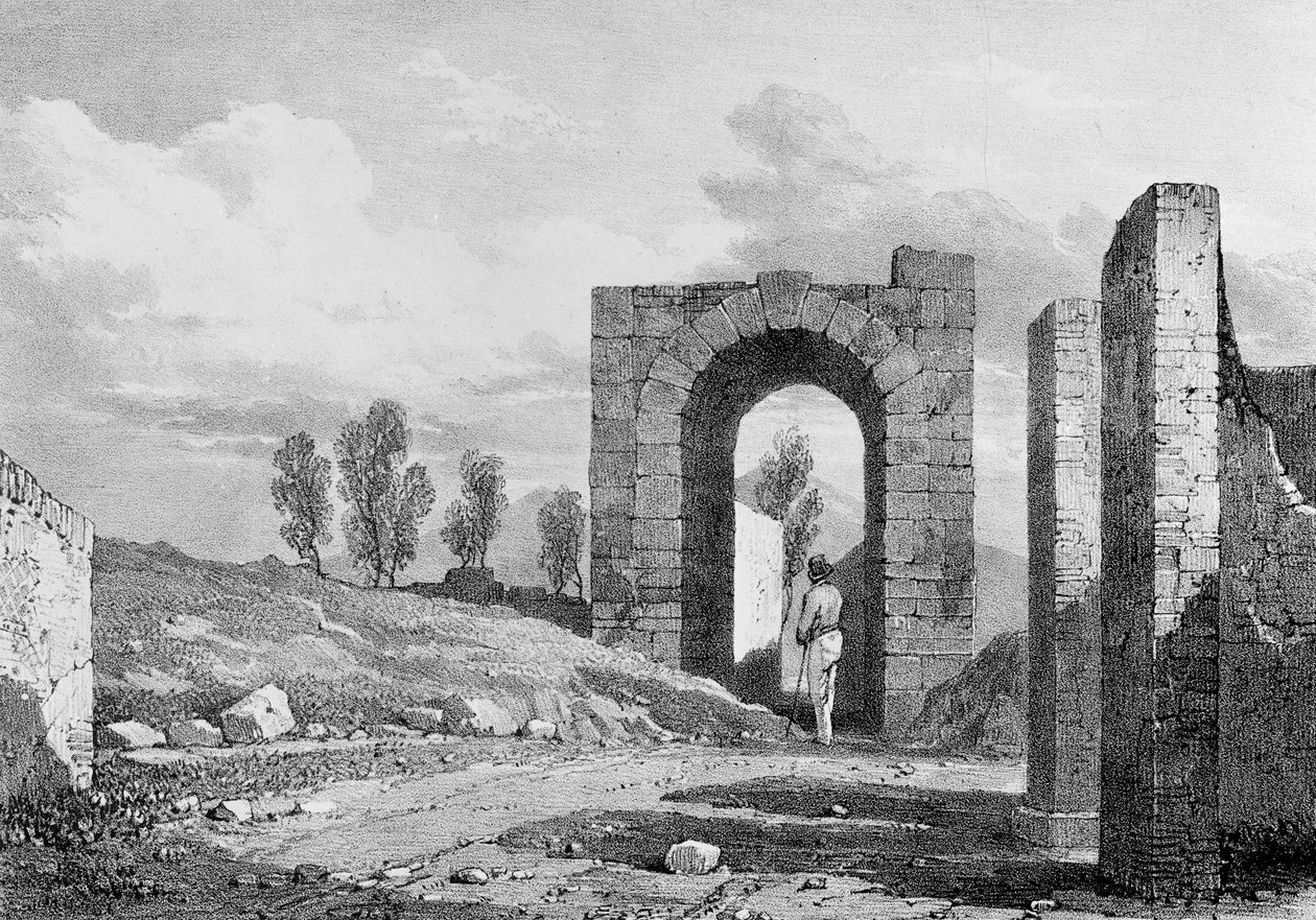 Nola-porten, 1828 af James Duffield Harding