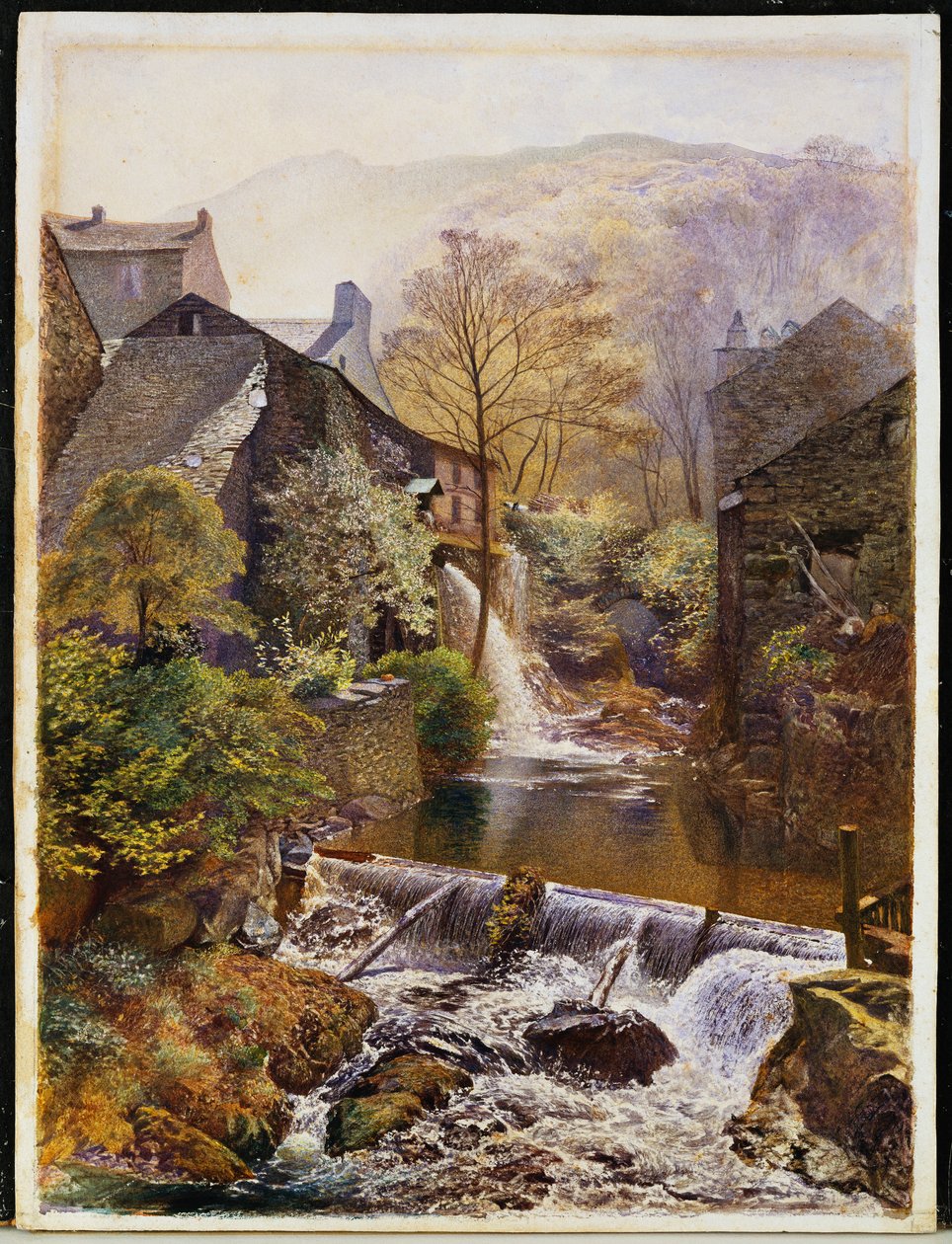Den Gamle Vandmølle af James Duffield Harding