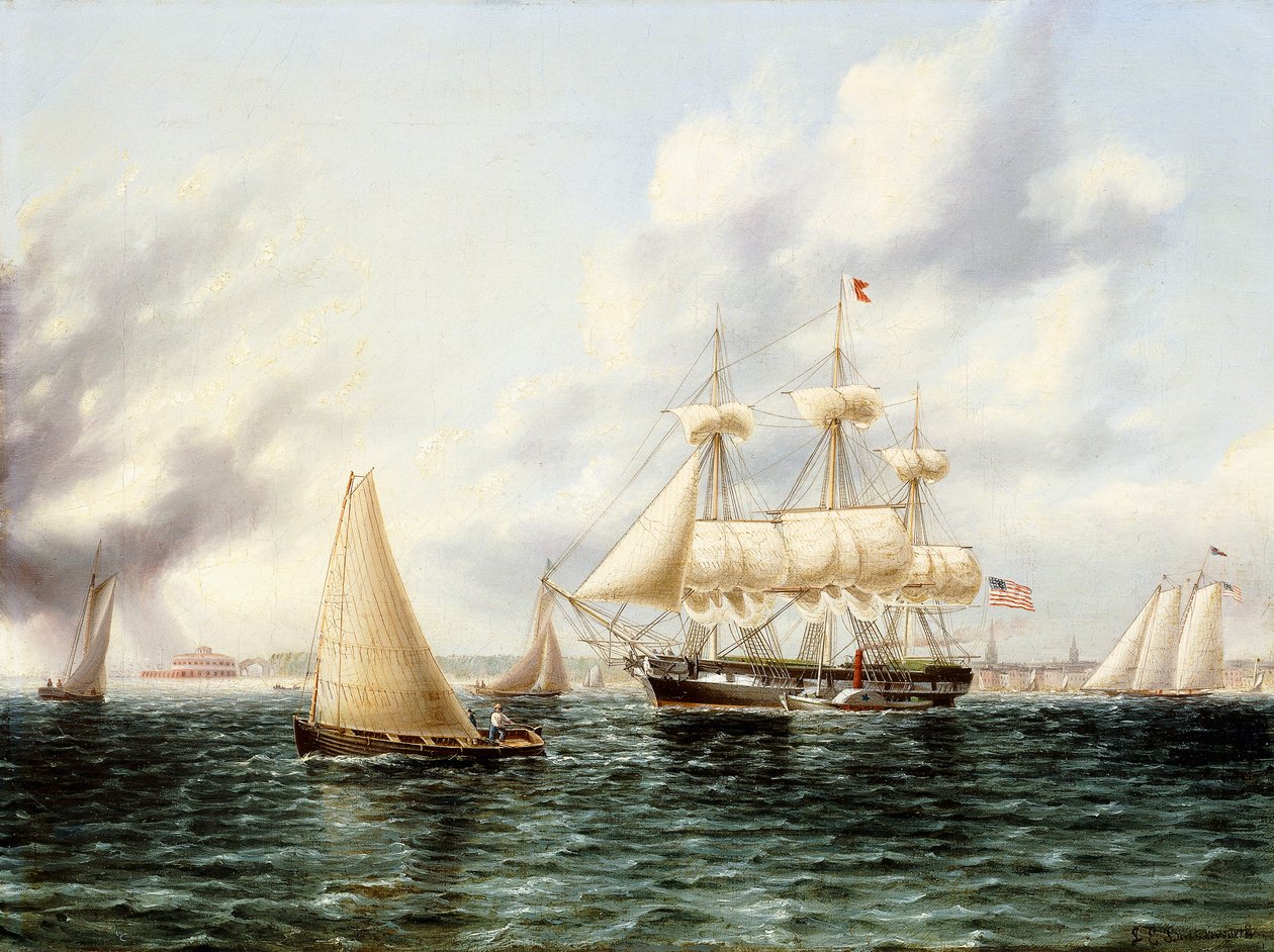 New York havn, af James E. Buttersworth