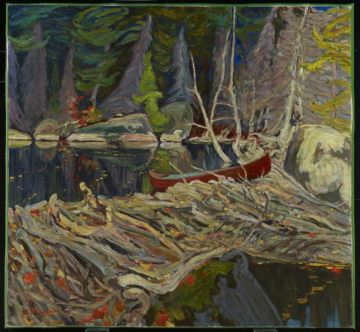 Bæverdæmningen, 1919 af James Edward Hervey Macdonald