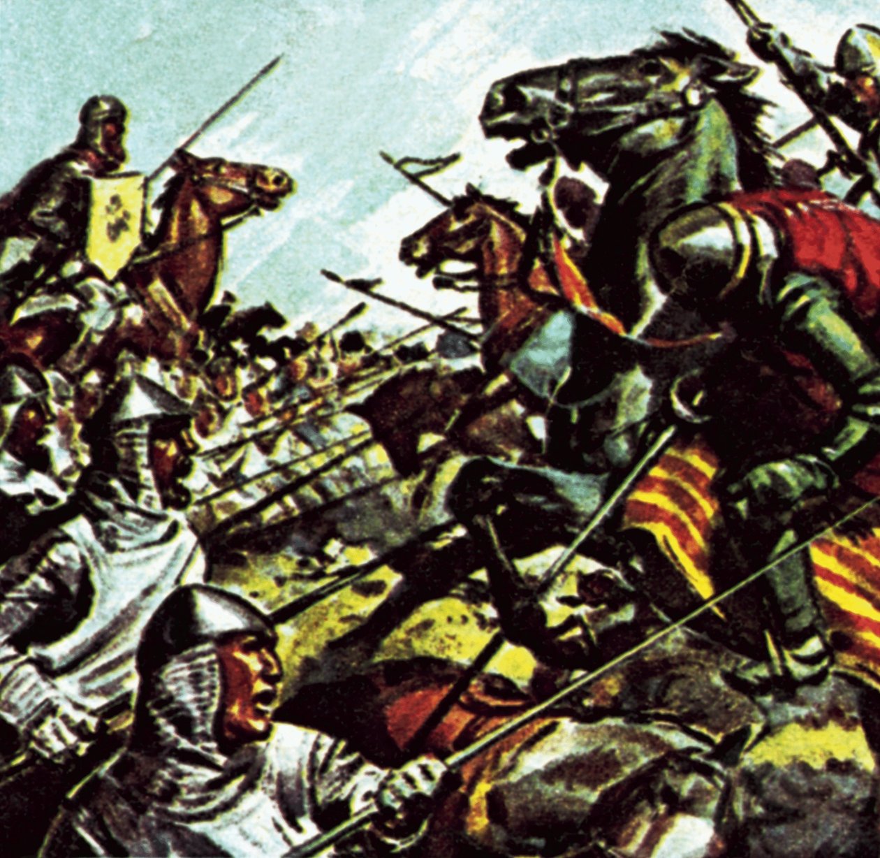 Slaget ved Bannockburn af James Edwin McConnell