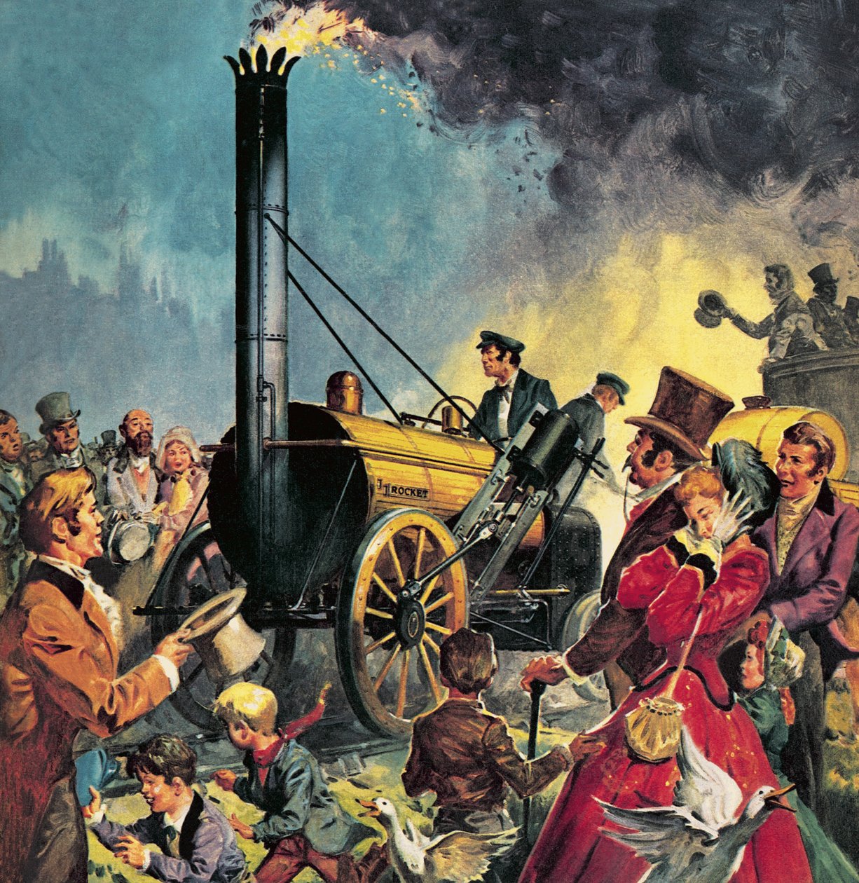 George Stephensons raket af James Edwin McConnell