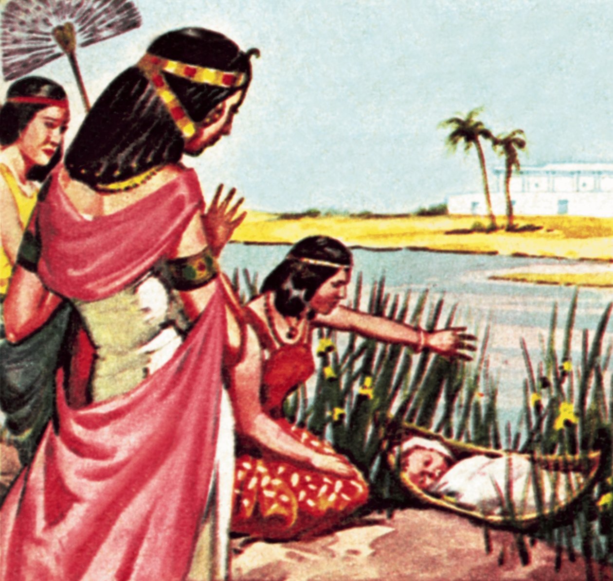 Moses i buskadset af James Edwin McConnell