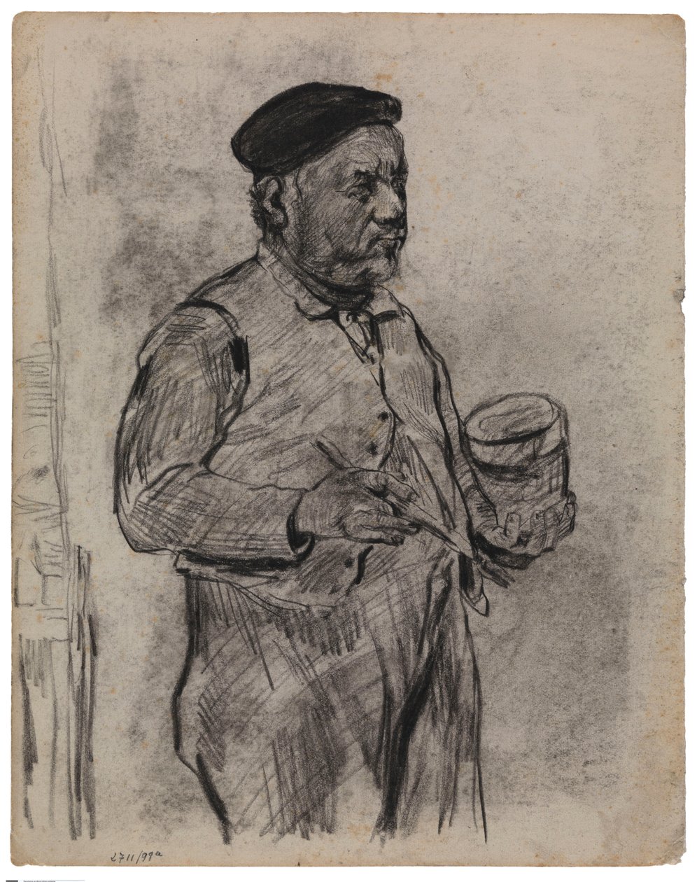 Efter Raffaëlli: Maler-dekoratøren af James Ensor