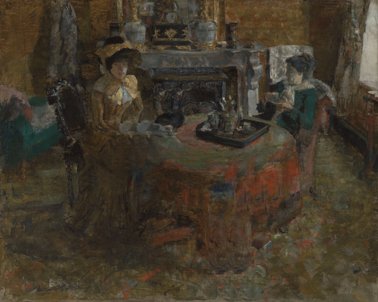 Eftermiddag i Ostende af James Ensor