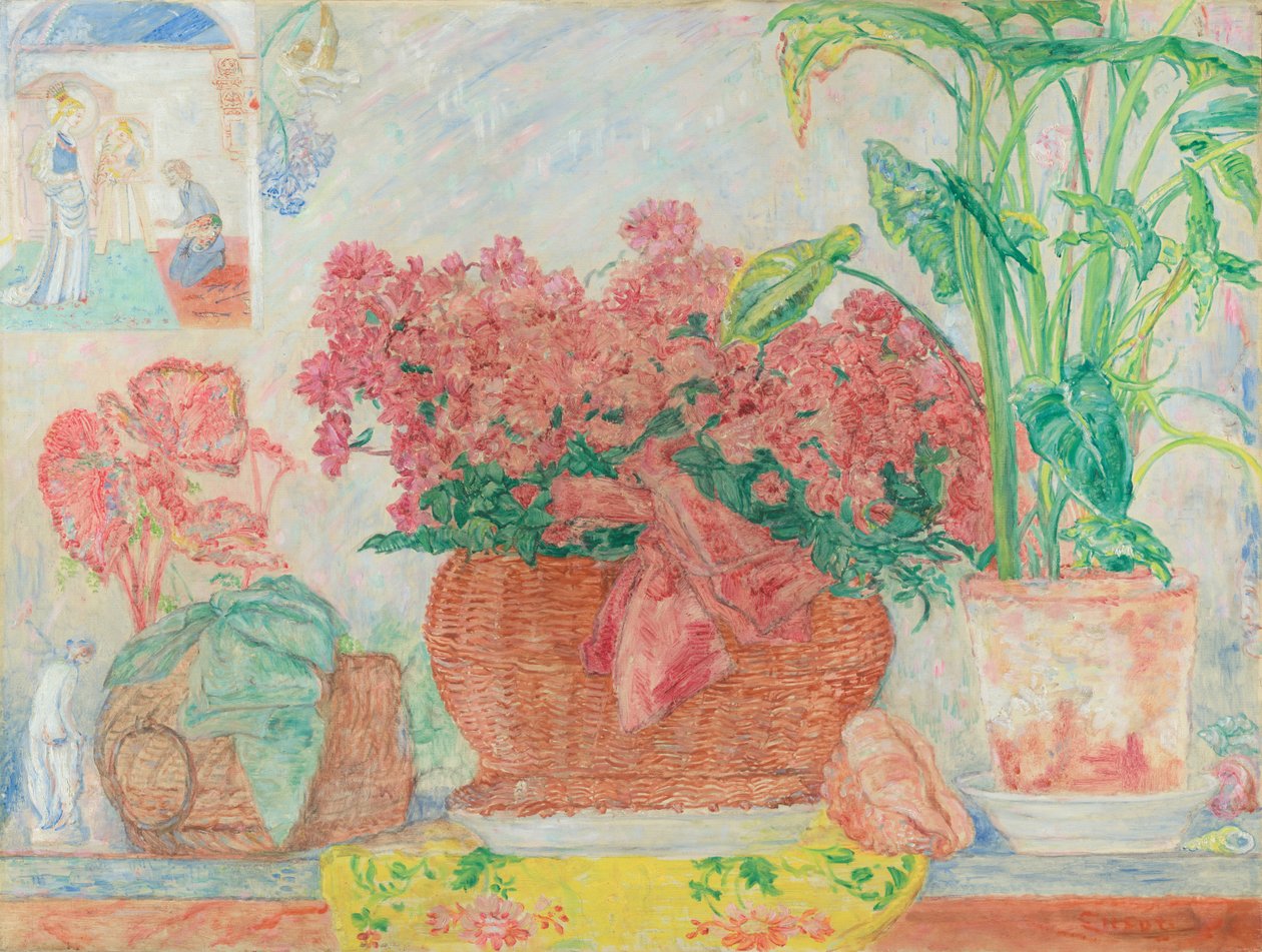 Azaleas af James Ensor