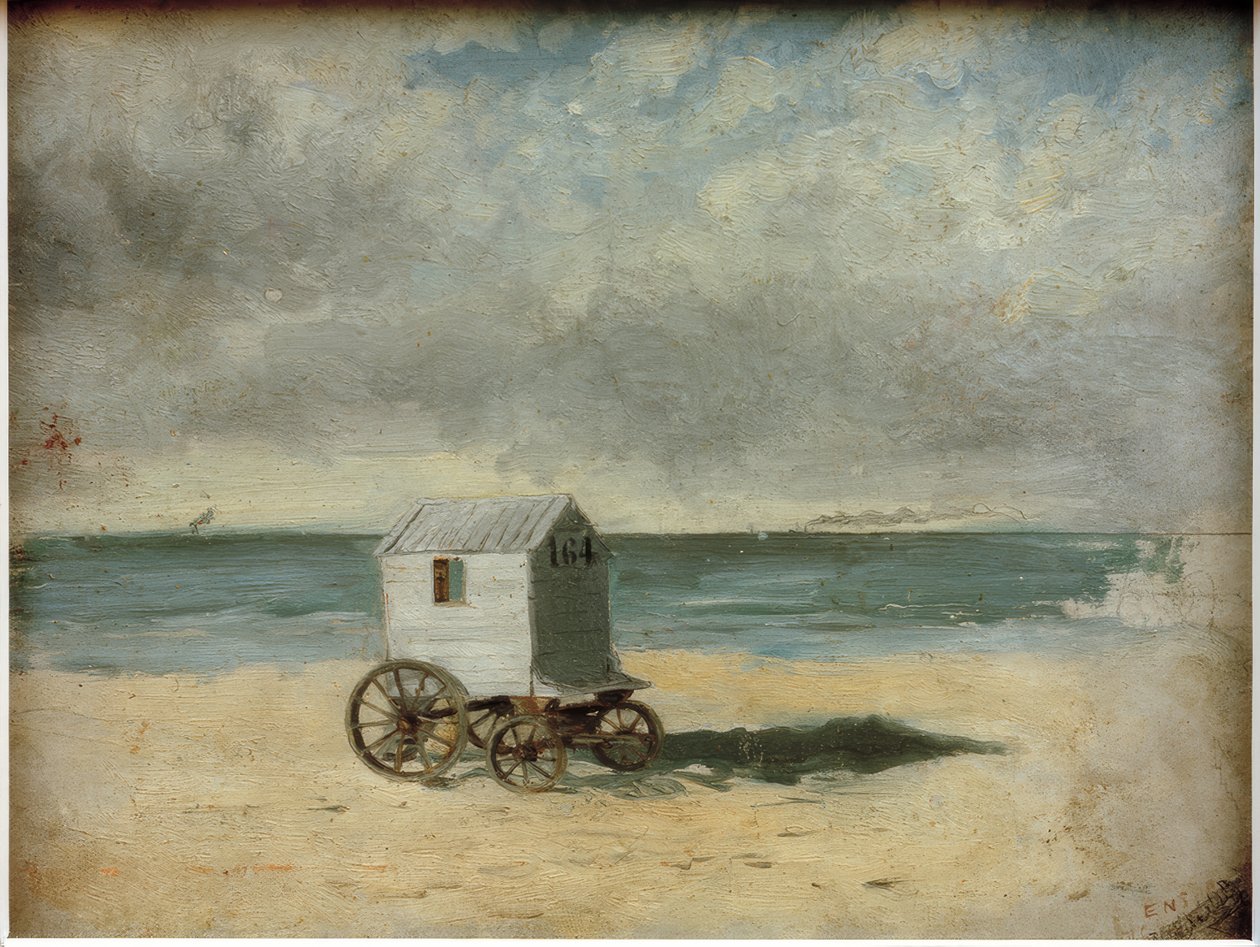 Badevogne af James Sidney Ensor