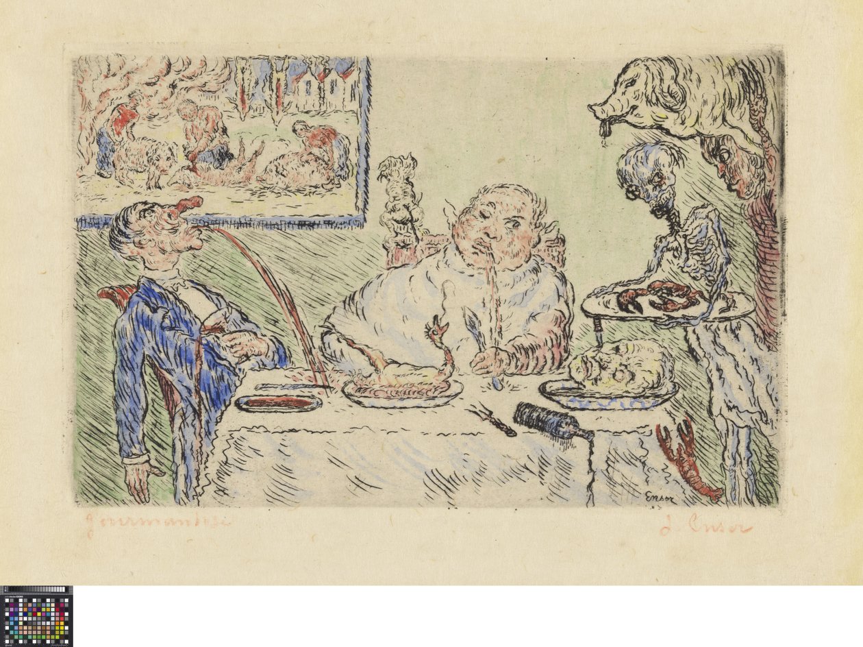 Grådigheden af James Ensor