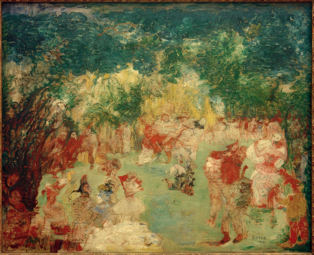 Kærlighedens have af James Sidney Ensor
