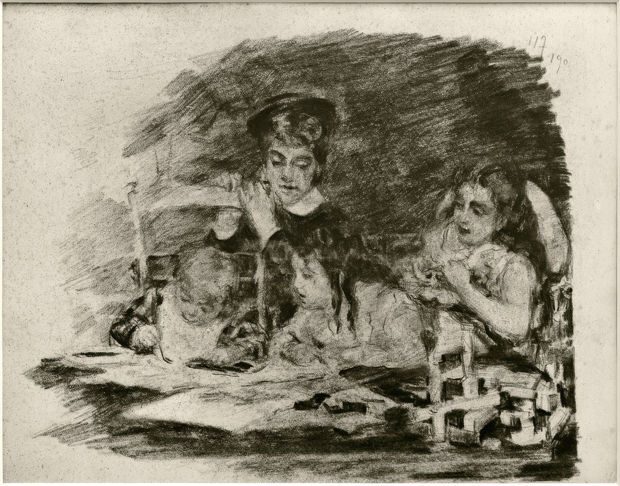 De små malere af James Sidney Ensor