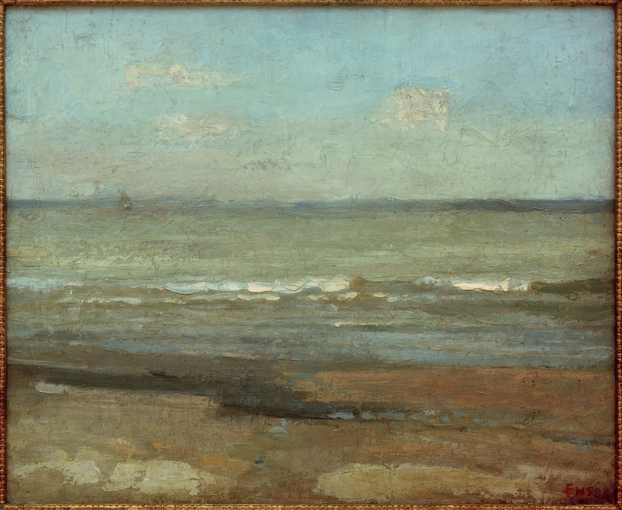 Grå havlandskab af James Sidney Ensor