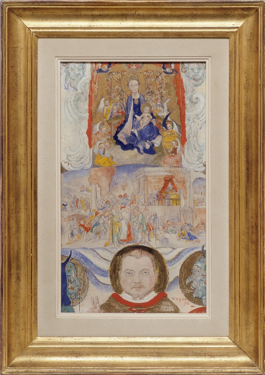 Ikon, Portræt af Eugene Demolder af James Ensor