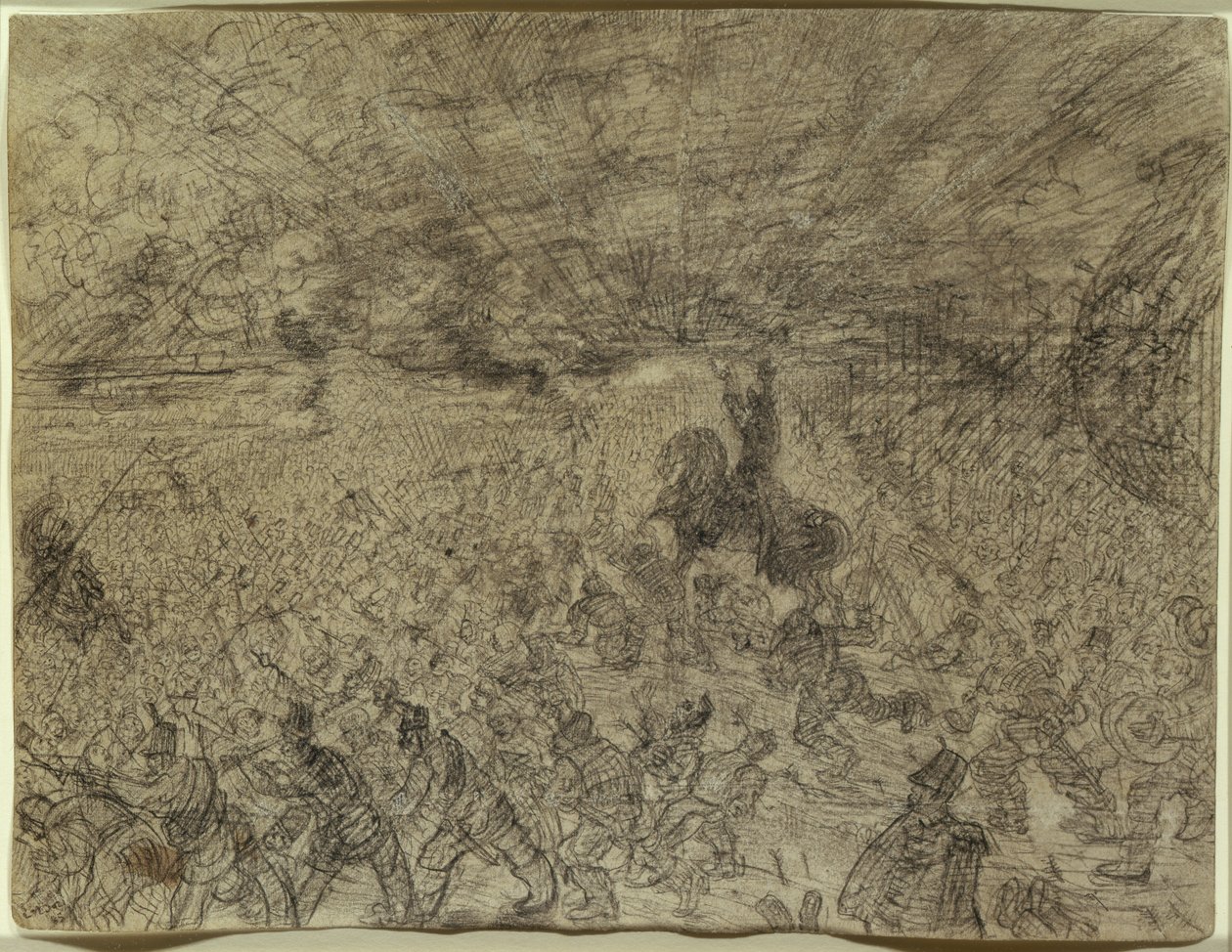 Joshua stopper Solen af James Ensor