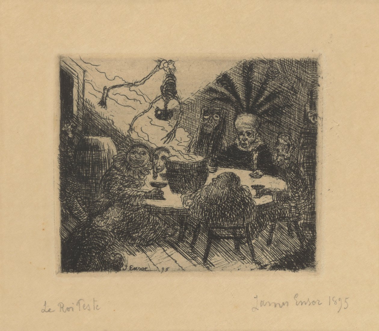 King Pest af James Ensor