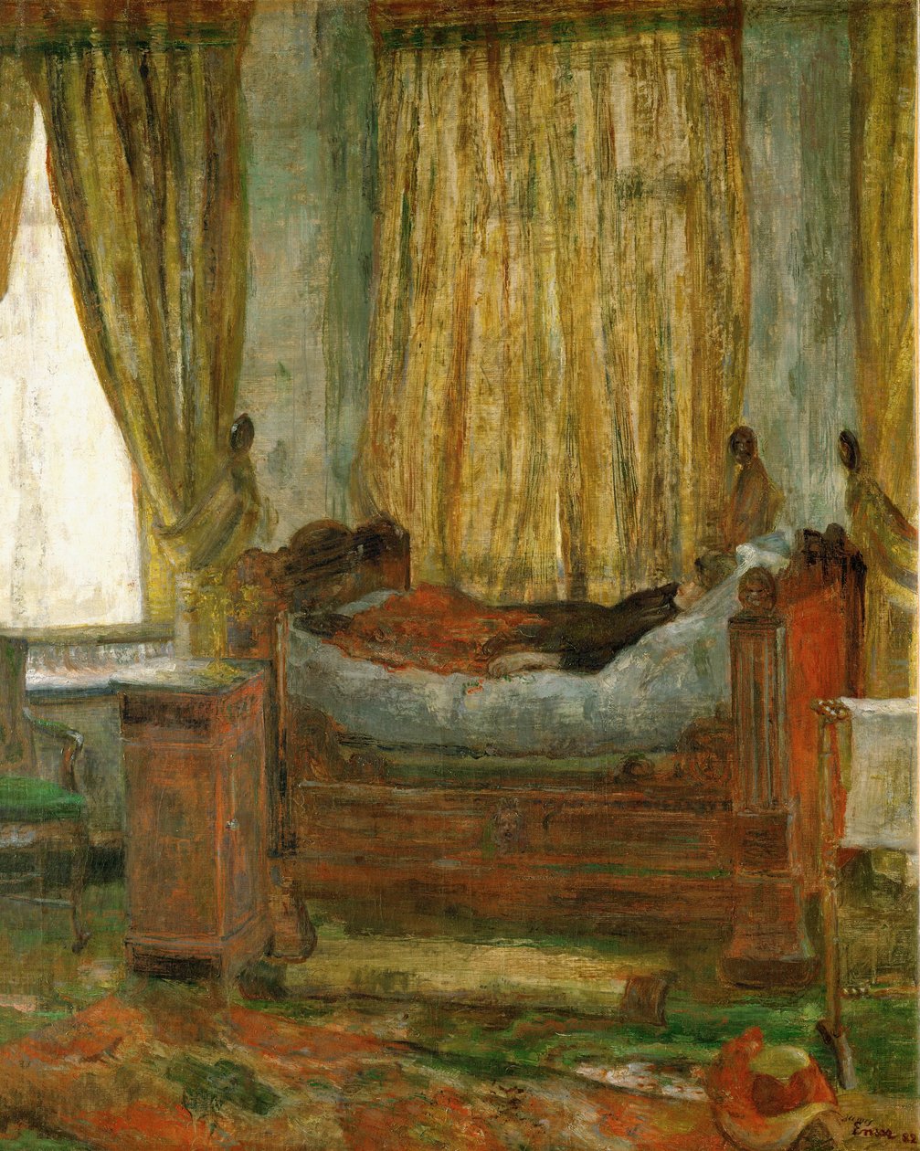 Damen i nød af James Ensor