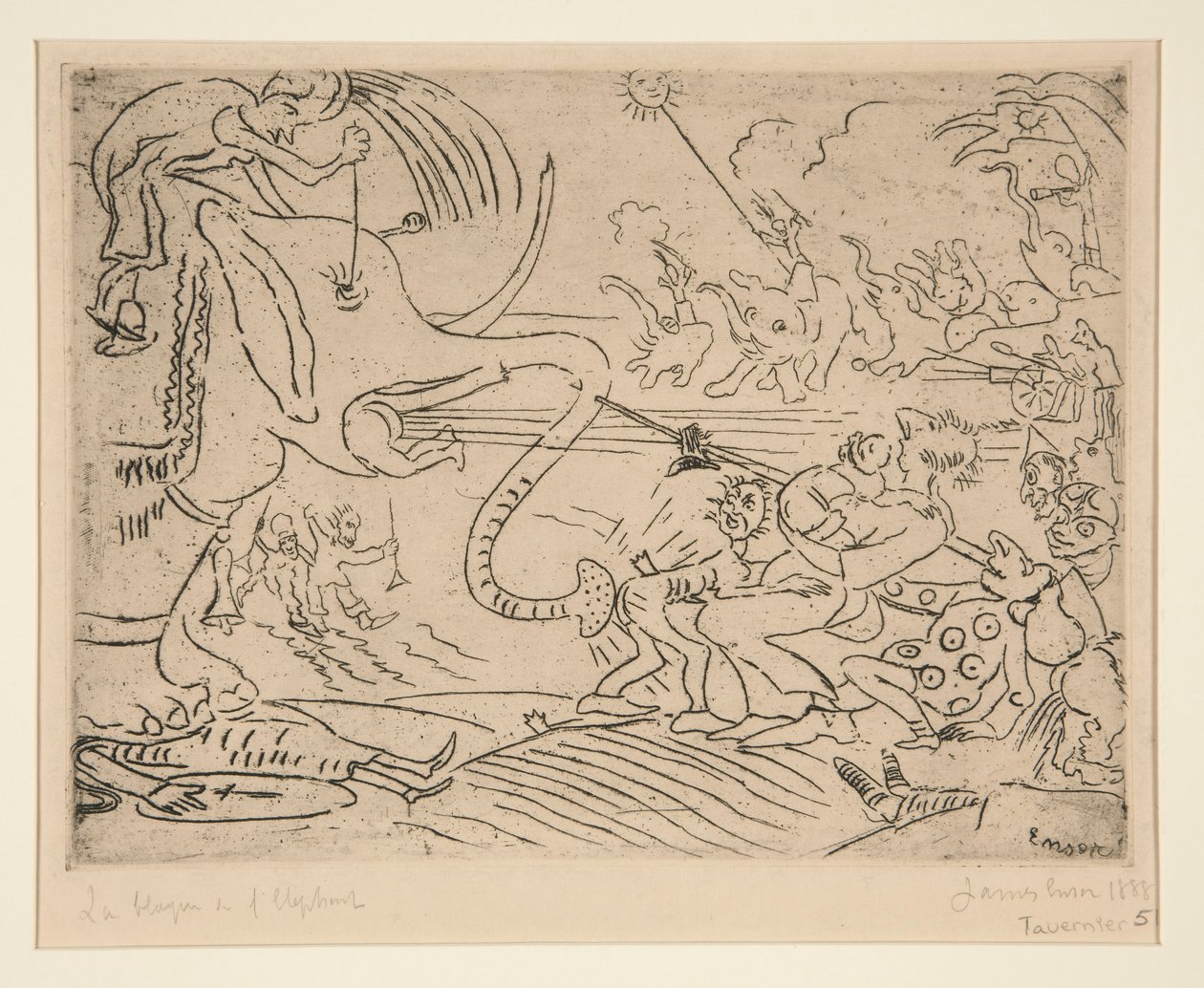 Spøgen med af James Ensor