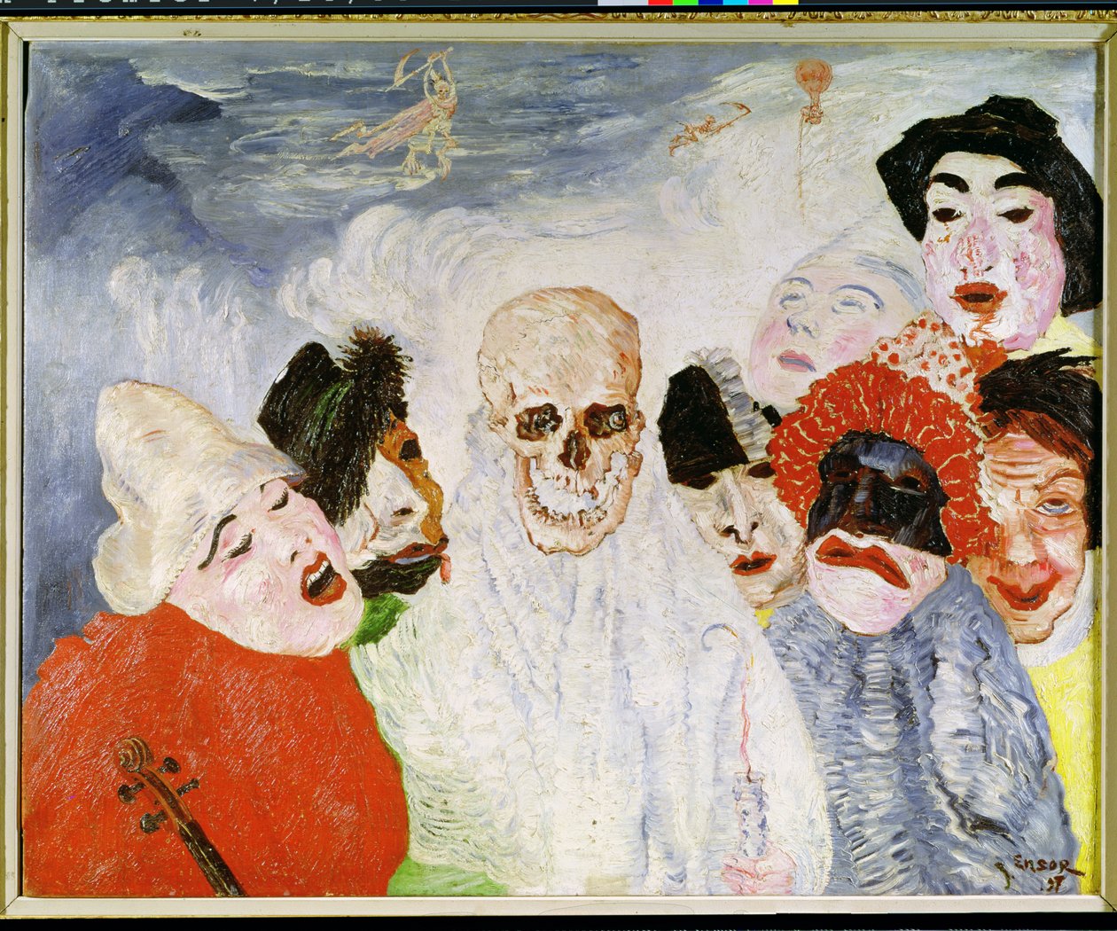 Masker og død af James Ensor