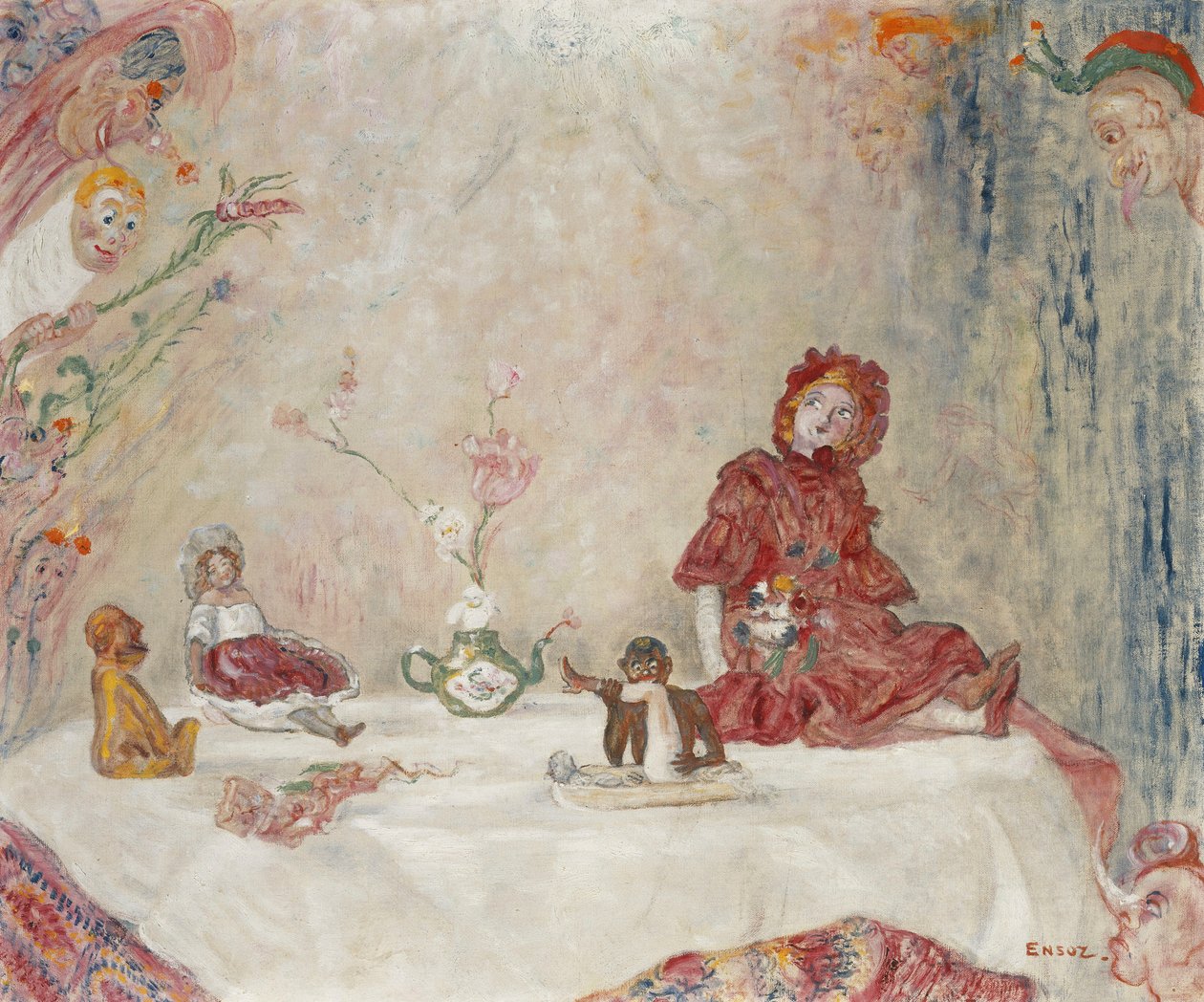 Masker og dukker; Masques et Poupes af James Ensor
