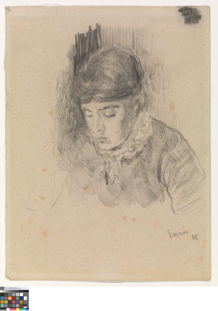 Mitche Ensor, kunstnerens søster af James Ensor