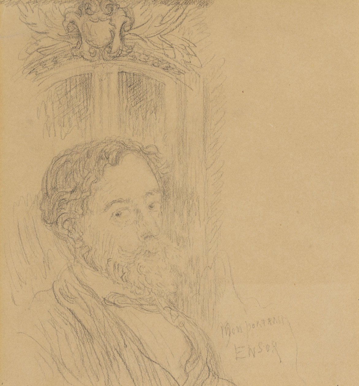 Mit portræt af James Ensor