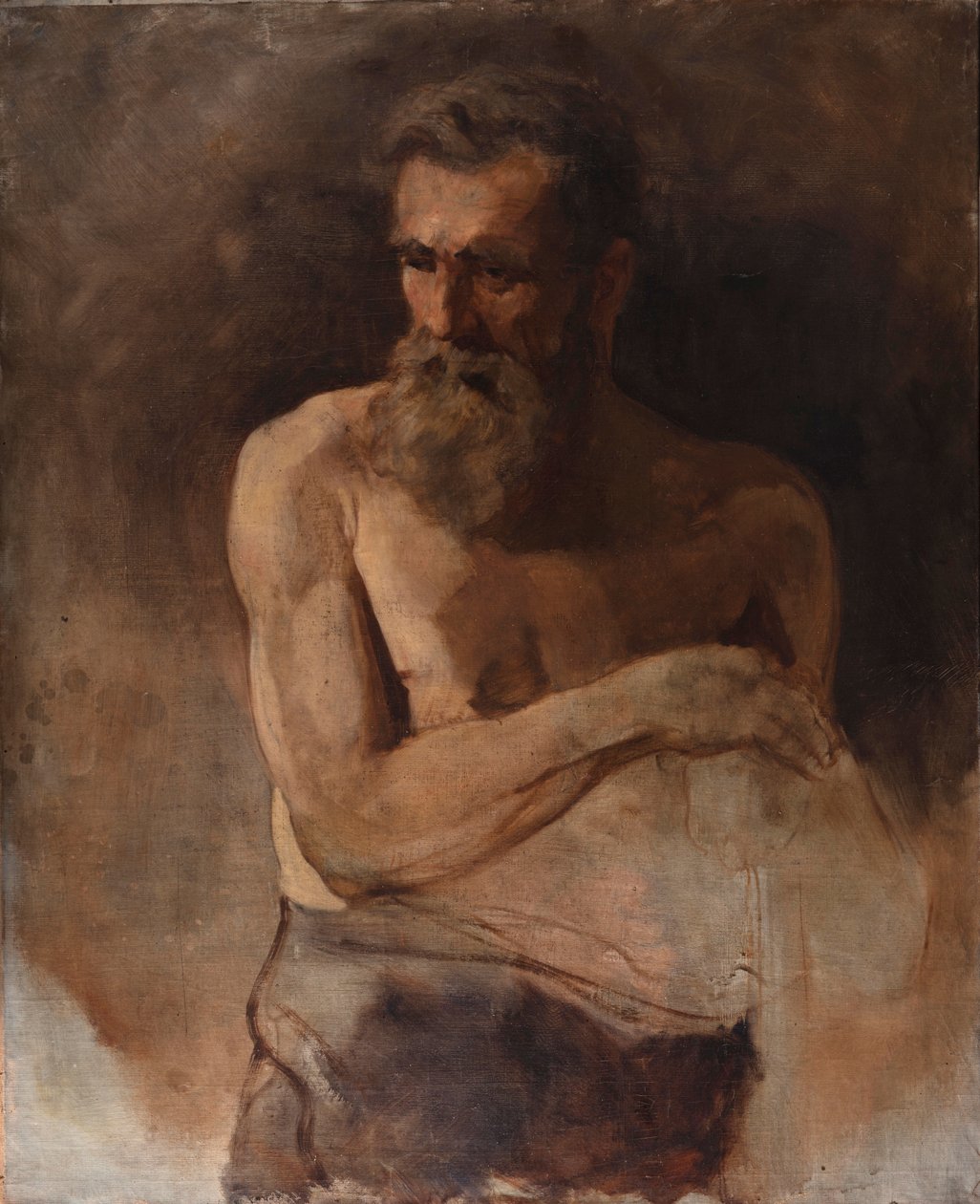Gammel mand af James Ensor