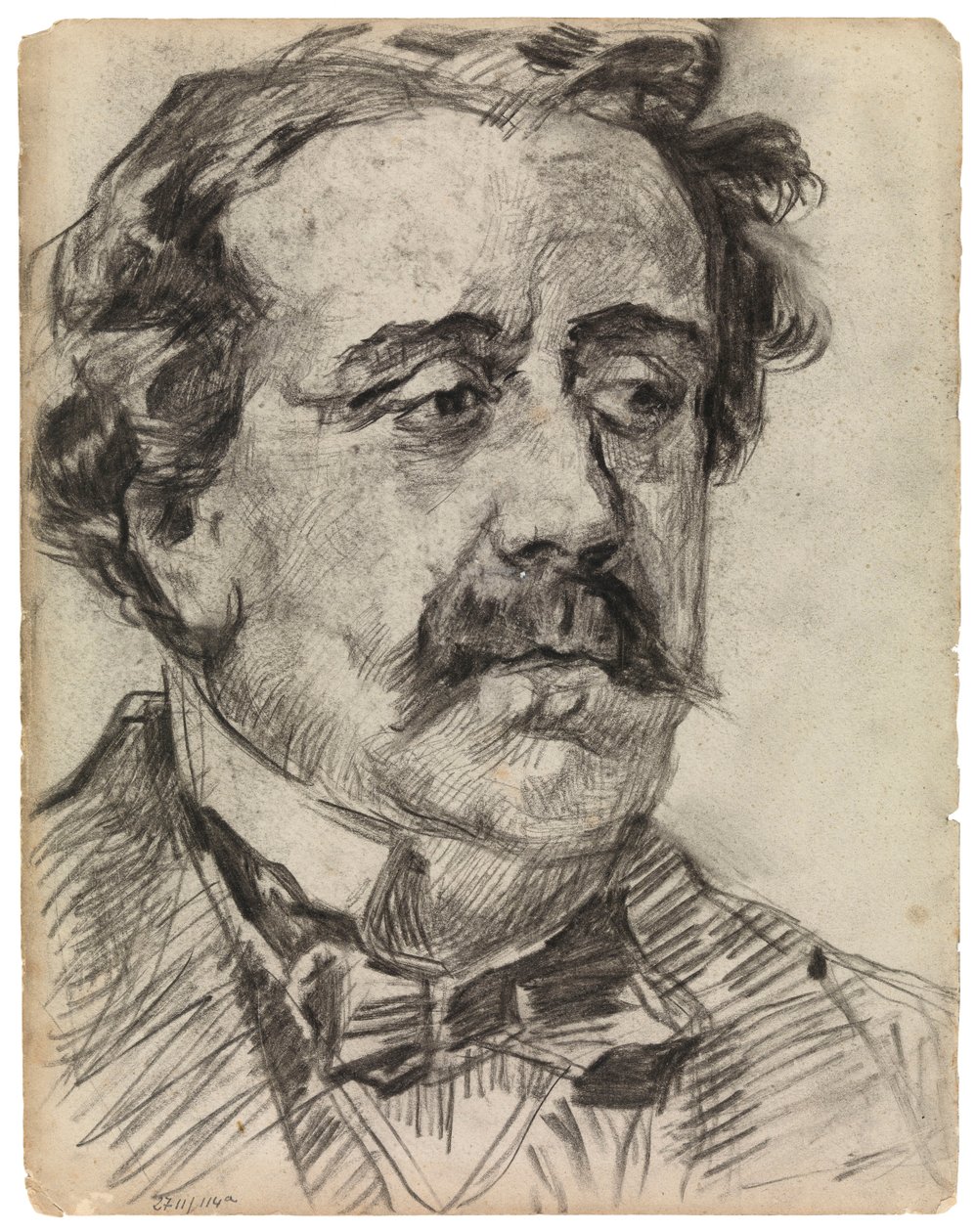 Portræt af en mand af James Ensor