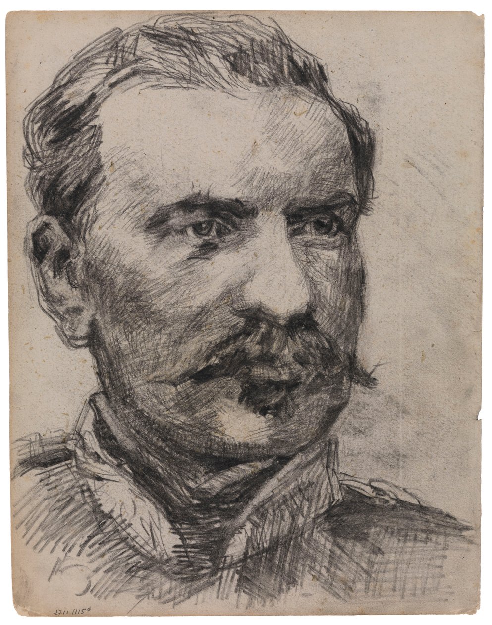 Portræt af en mand af James Ensor