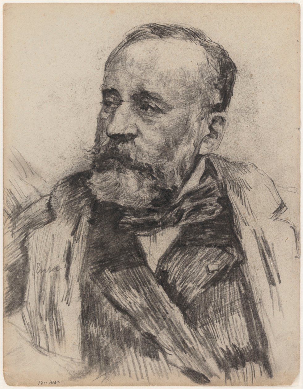 Portræt af en mand af James Ensor