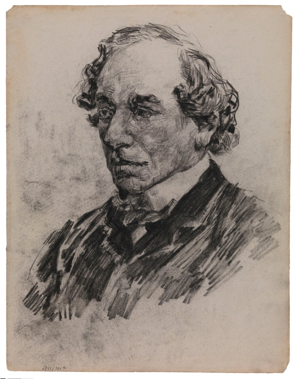 Portræt af en mand af James Ensor