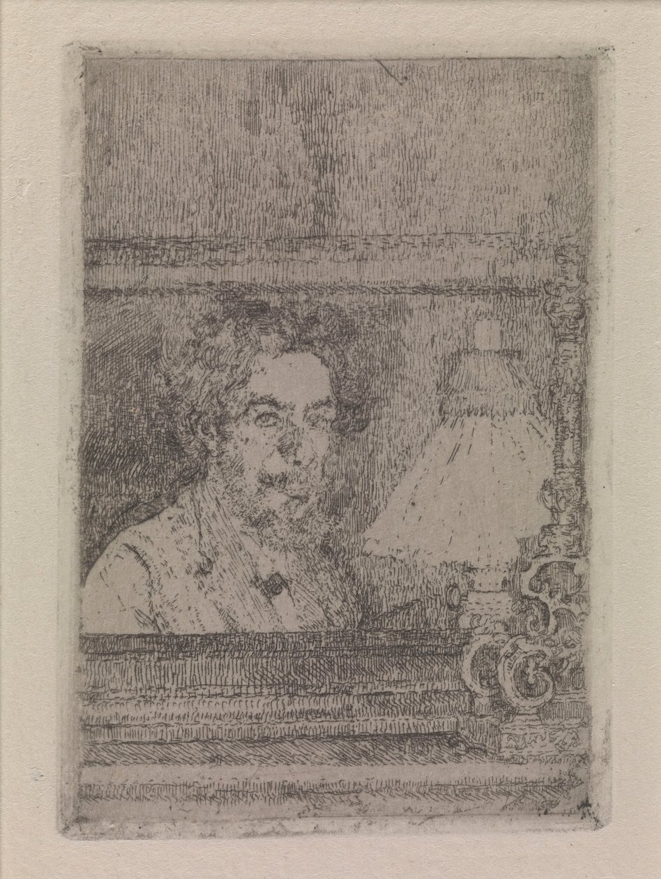 Selvportræt af James Ensor