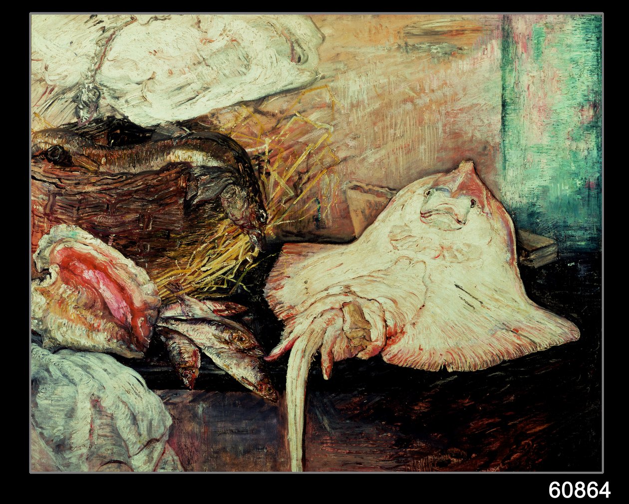 Stilleben med Skate af James Ensor